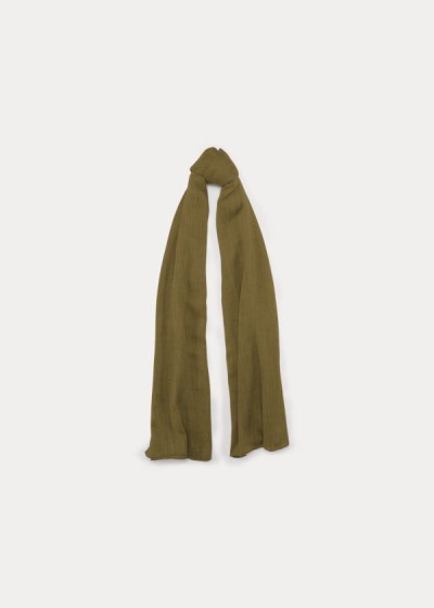 Bufandas Ralph Lauren Mujer Verde Oliva - Cashmere - AEXCO4023